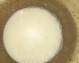 A picture of step 2 of Choco dalgona.