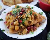 छोले समोसा चाट(chole samosa chaat recipe in hindi) रेसिपी चरण 15 फोटो