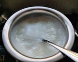 A picture of step 2 of Frozen rabdi.
