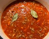 A picture of step 7 of Ragù alla Bolognese.