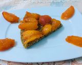 صورة لخطوة 3 من وصفة الكنافه بكمبوت الخوخ