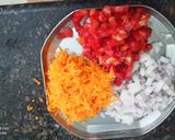 A picture of step 4 of Oats suji veggie Chilla.