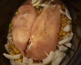 A picture of step 2 of Santa Fe Chicken in Croc Pot.