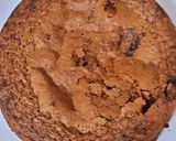 A picture of step 8 of Choco fudge cheez cake.
