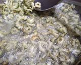 A picture of step 2 of Karela qeema.