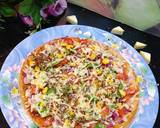 Jowar-Bajra Khakhra Pizza recipe step 7 photo