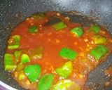 A picture of step 9 of Chicken Manchurian.