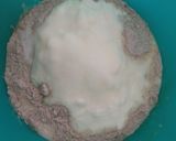 A picture of step 1 of Vegetable Ragi Idli.