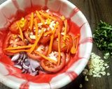A picture of step 1 of Emerald Fresh Tomato & Basil Garden Salad.