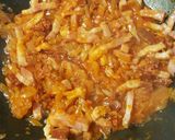 Foto del paso 3 de la receta Pimiento rojo relleno con chorizo y beicon