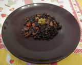 Foto del passaggio 4 della ricetta Riso venere con pomodori secchi e pesto di pistacchio