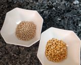 A picture of step 2 of Kollu chutney.
