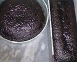 A picture of step 3 of Azaadi cake.