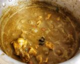 A picture of step 6 of Butter Green Chicken.