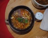 A picture of step 9 of Persian vermicelli soup.