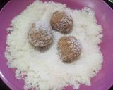 A picture of step 7 of Chhuara laddu (dry dates laddu).