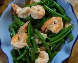 Foto langkah ke 3 dari resep Baby Buncis Cah Udang.