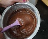 A picture of step 4 of Pure dark chocolate Brownies.