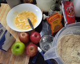 Foto del paso 1 de la receta: Torta de 🍎🍎🍎 Manzanas🍎canela✨☘️🍎☘️🍎y vainilla ✨☘️🍎🍎