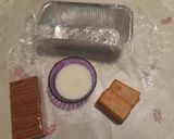 Foto del paso 7 de la receta Tarta de leche merengada con galletas. Sin horno