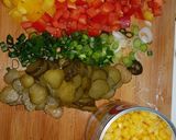 Tésztasaláta recept fázis 1 fotója
