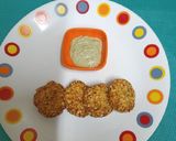 A picture of step 5 of Sago flour wadas (Vrat Special).