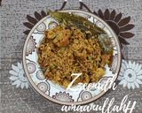 A picture of step 4 of Gobhi Tawa Pulao.