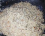 A picture of step 5 of Badaam Naariyal Burfi.
