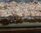 Foto del paso 6 de la receta: Pastel de carne con jamón y queso !! Rapidísimo