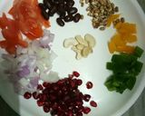 A picture of step 5 of Maggie Basket chaat.