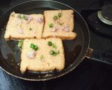 A picture of step 1 of Spicy Bread Toast.