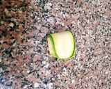 A picture of step 5 of Zucchini Ravioli.