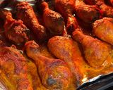 Gambar langkah 3 resipi Ayam bakar madu.