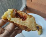 Foto del paso 8 de la receta: Pancitos🥐de yuca con queso🧀 y bocadillo de guayaba🍯en sartén😜