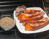 Foto del paso 1 de la receta: Lentejas con costillas de cerdo ahumadas