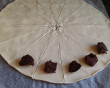 Foto del paso 1 de la receta: Croissants de chocolate