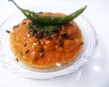 A picture of step 6 of Pyaaz ki chutney.