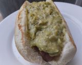 Foto del paso 9 de la receta: Perrito caliente🌭con aguacate🥑🧀y salsa tártara🥯