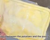 A picture of step 11 of Potato slab pie with salsa verde.