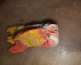 A picture of step 8 of Momos in fish design.