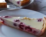 Foto del paso 9 de la receta Tarta de yogur griego y frambuesas