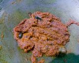 A picture of step 4 of Matar Paneer.