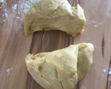 A picture of step 5 of Croissants from scratch.