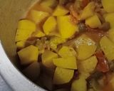 A picture of step 3 of Shimla mirch aloo ki sabji.