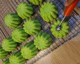 Foto langkah ke 7 dari resep Keik Pandan Cheese Lava.