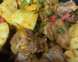 A picture of step 4 of Spicy Lamb Stew.