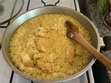 Pollo con arroz al curry