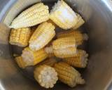 Boiled Sweetcorn#15 minutes or less cooking recipe contest recipe step 2 photo