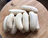 Hình bước làm 2 của món Chè chuối bột báng