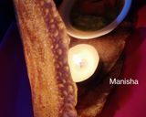 A picture of step 5 of Lantern Ragi Dosa.